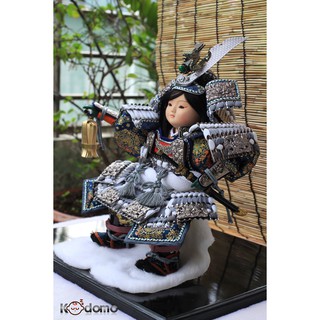 Búp bê Samurai , búp bê Nhật Bản .  6N XÁM