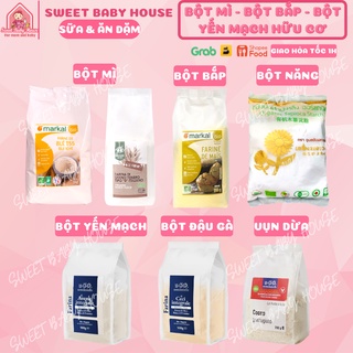 Bột mì đa dụng hữu cơ, Bột bắp hữu cơ Markal 100g - Sweet Baby House