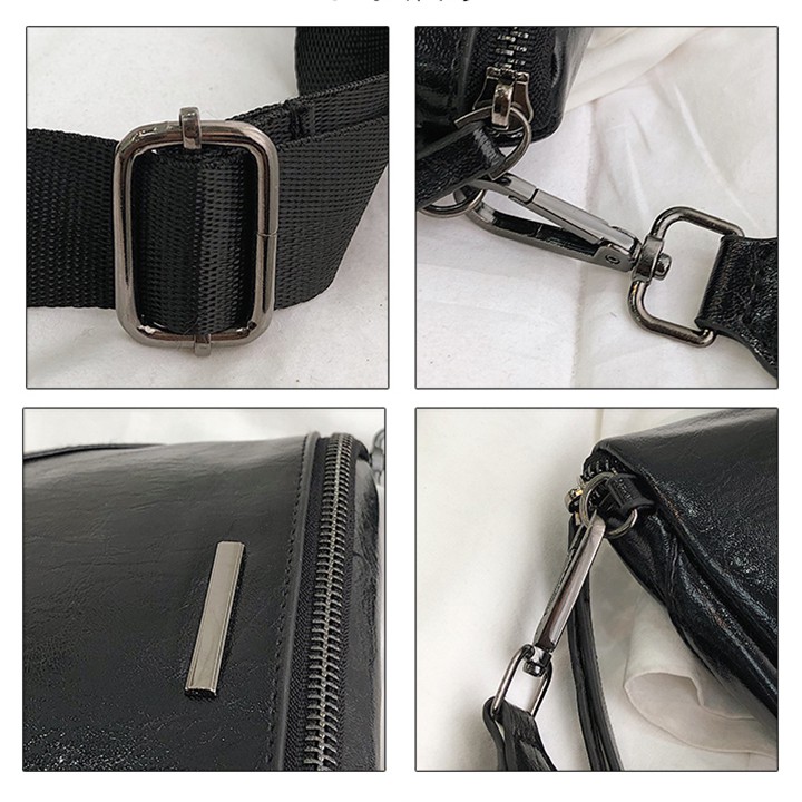 Túi đeo chéo nữ hình bán nguyệt da PU phong cách Hàn Quốc - TXN122 - CMS | BigBuy360 - bigbuy360.vn