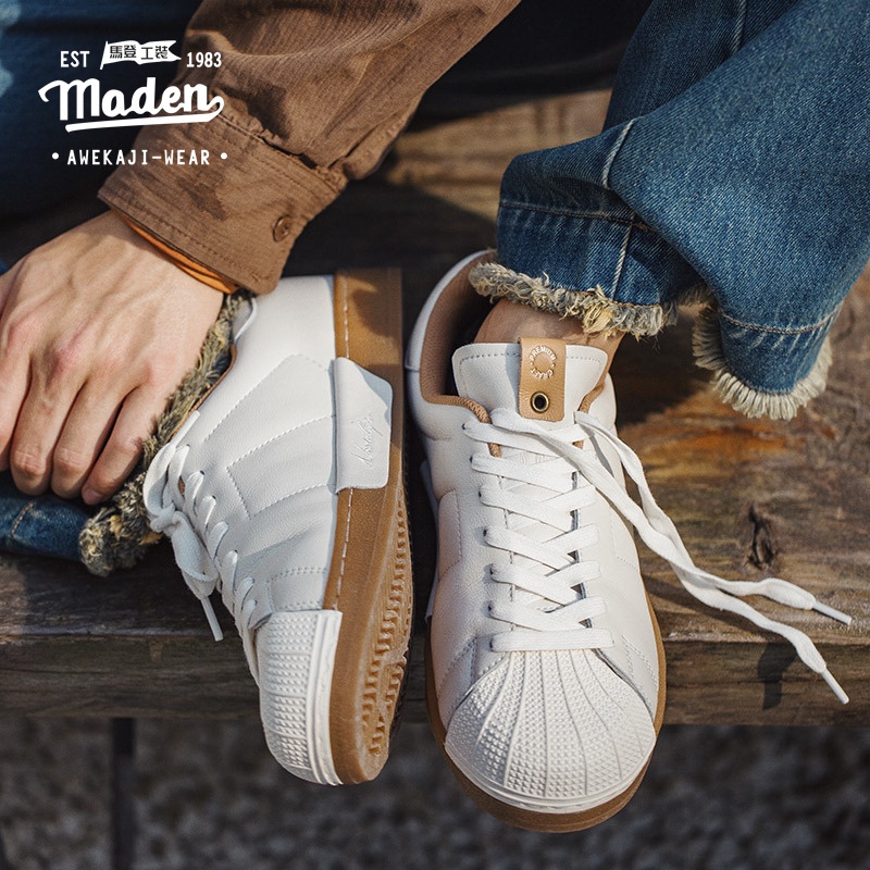 Giày thể thao Maden cổ thấp phong cách cổ điển xu hướng thời trang mùa thu 2022 cho nam