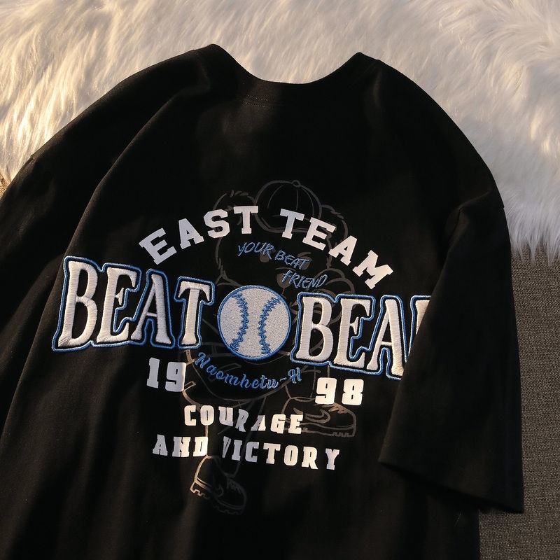 Áo Thun Nữ Tay Ngắn Có In Chữ Thời Trang Phong Cách Hong Kong