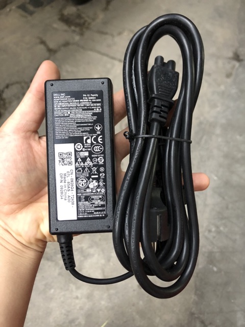 Sạc laptop Dell 19.5V 3.34A 65W kim nhỏ zin