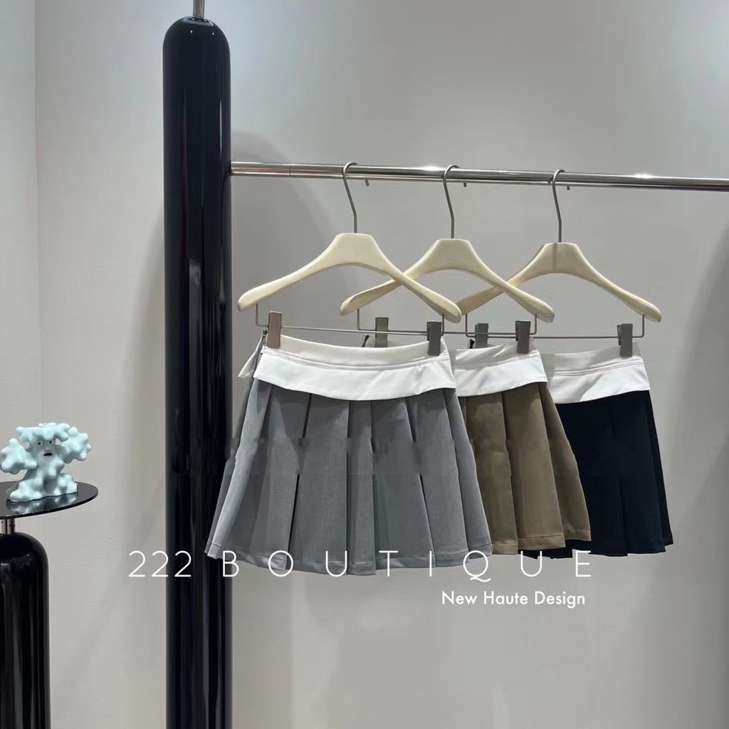 Chân váy xếp li ngắn CZ 82257
