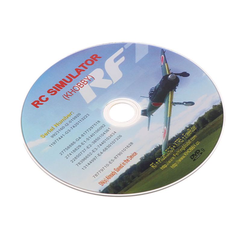 Bộ mô phỏng máy bay 22 trong 1 có cáp usb RC G7 Phoenix 5.0 Aerofly XTR VRC FPV