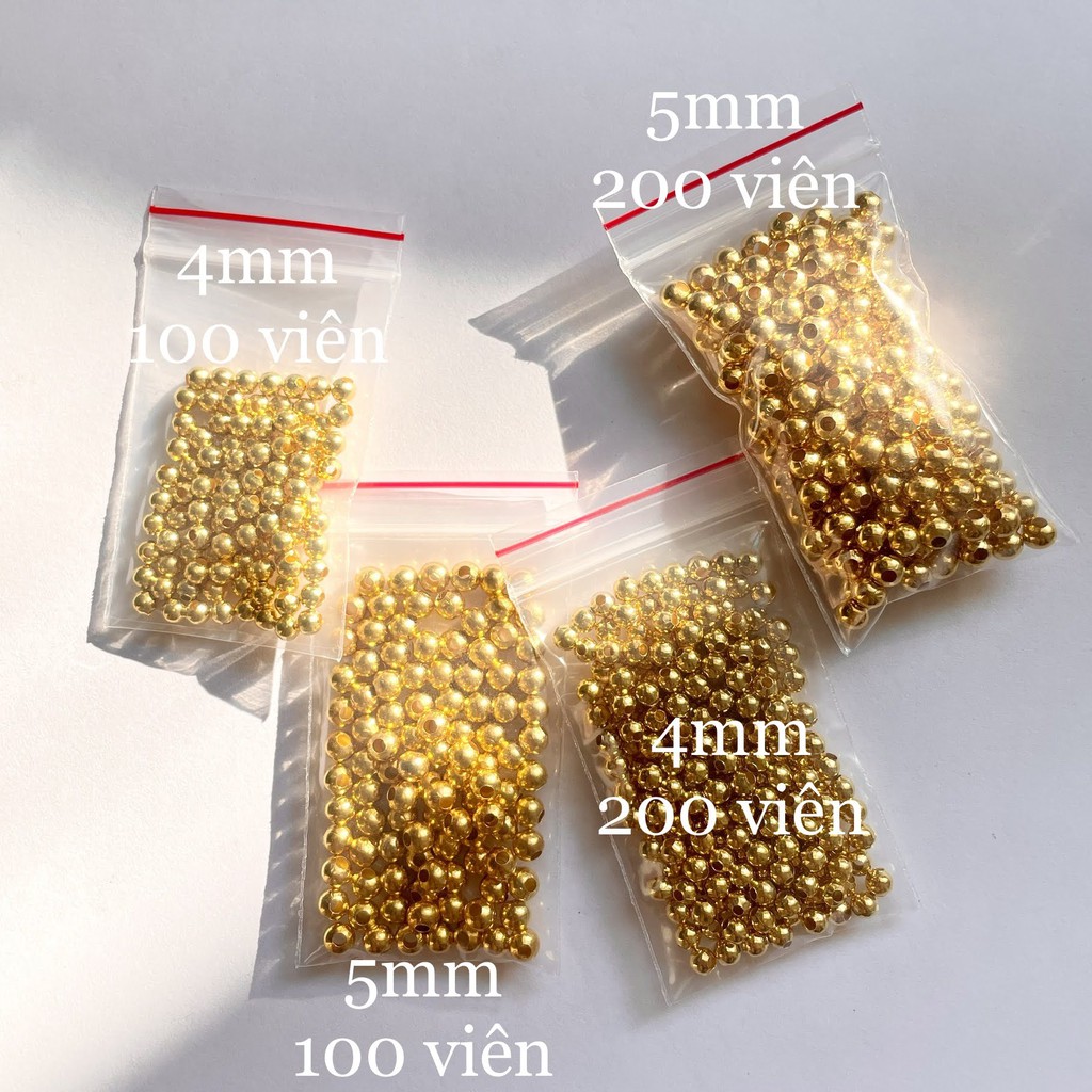Viên Bi Sắt Có Lỗ Xỏ, Nguyên Liệu Làm Đồ Thủ Công