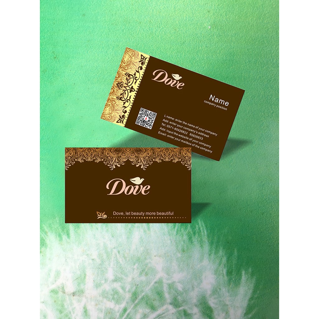 10 hộp (1000)c danh thiếp in theo yêu cầu