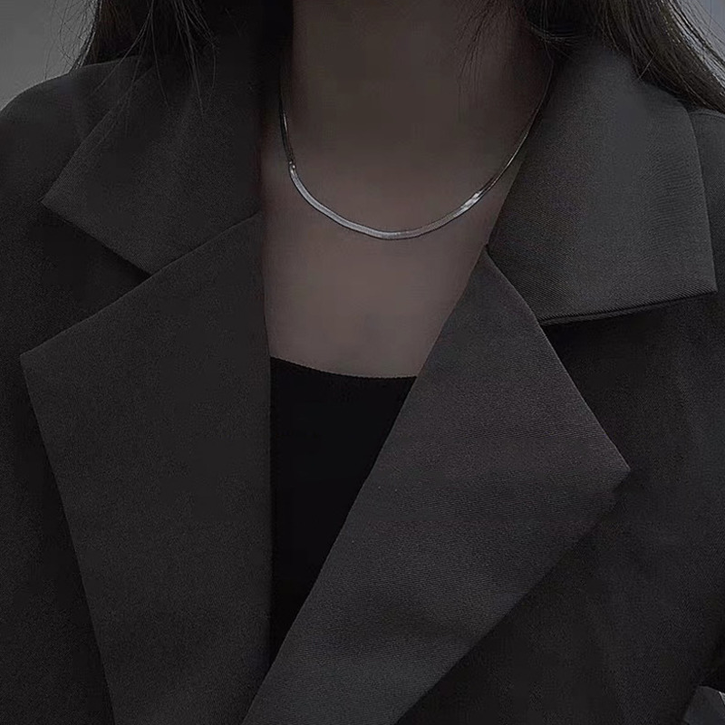 Dây chuyền sợi xích xương rắn phong cách hip hop thời trang cá tính