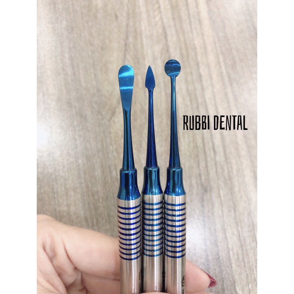 Bộ bóc tách BLUE TITANNIUM thép Đức chuyên dụng cho nha khoa - GERMAN ST