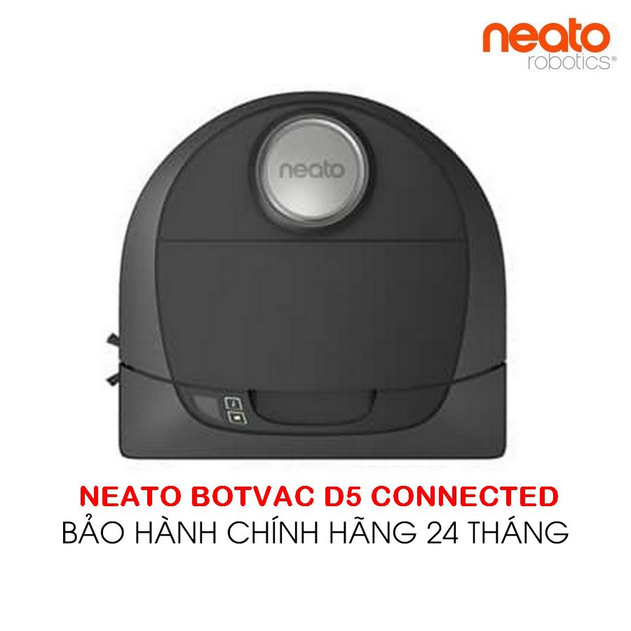 Robot hút bụi Neato Botvac D5 Connected - Hàng chính hãng Bảo hành 24 tháng 1 đổi 1