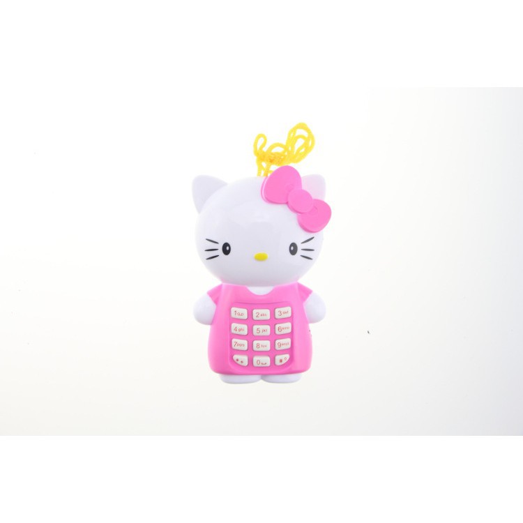 Đồ chơi điện thoại di động mèo hello kitty