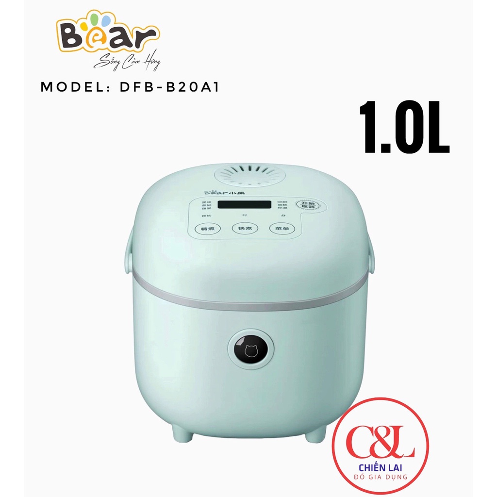 Nồi Cơm Điện Dung Tích 2L Bear DFB-B20A1