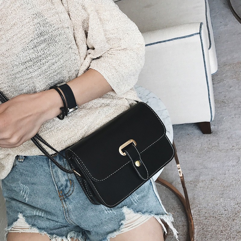 Túi xách dây đeo vai thiết kế đơn giản phong cách cổ điển