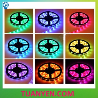 Bộ Đèn LED Dây Dán 5050 Phủ Keo Silicon Đổi 7 Màu V-L-D-RGB (RGB)