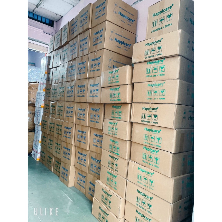 THÙNG 120 BÌNH XỊT 100ML HAPPICARE DUNG DỊCH RỬA TAY KHÁNG KHUẨN, GIÁ TỐT HỖ TRỢ MÙA DỊCH | BigBuy360 - bigbuy360.vn
