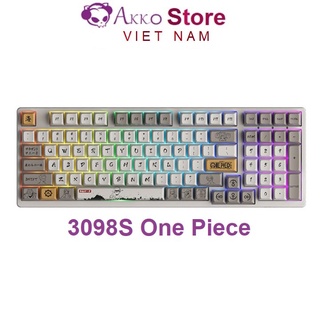 Bàn phím cơ AKKO 3098S One Piece (Hotswap / RGB / Foam tiêu âm / AKKO CS Jelly sw)