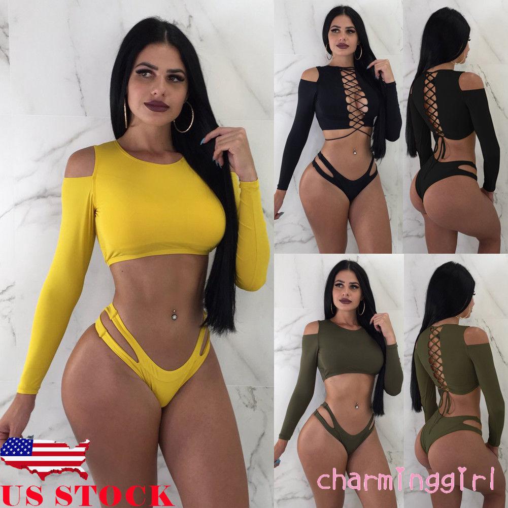 Set bikini 2 mảnh có đệm lót nâng ngực thời trang đi biển cho nữ | BigBuy360 - bigbuy360.vn