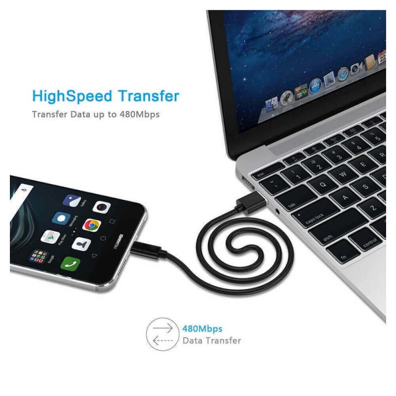 Cáp Sạc Nhanh Usb-C 3a Dài 1m