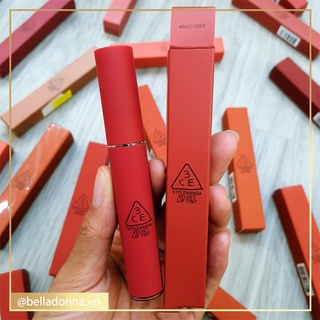 Son kem lì 3CE Velvet Lip Tint #Best Ever - Tone Đỏ Thuần