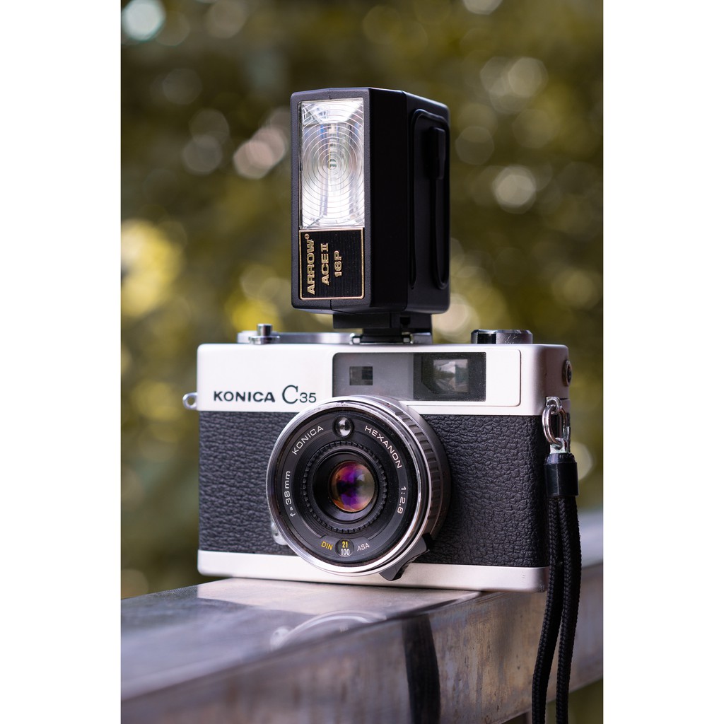 [Sẵn hàng] Máy ảnh film vintage Konica C35