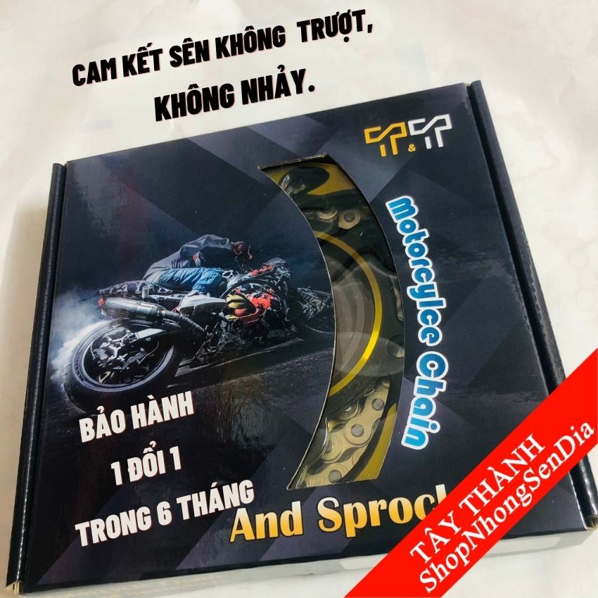 Bộ Nhông Sên Dĩa Sirius Yamaha 15T - 36T mẫu mới cực đẹp, Hàng nhập Thái Lan, bảo hành 1 đổi 1 trong vòng 6 tháng