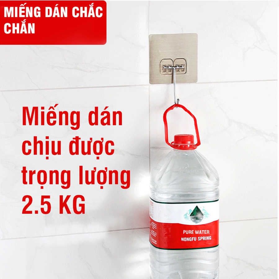 Hàng Vkit 304 - Giỏ kệ đựng và để chai - miếng rửa chén bát [ dán tường + khay hứng nước] MRB01