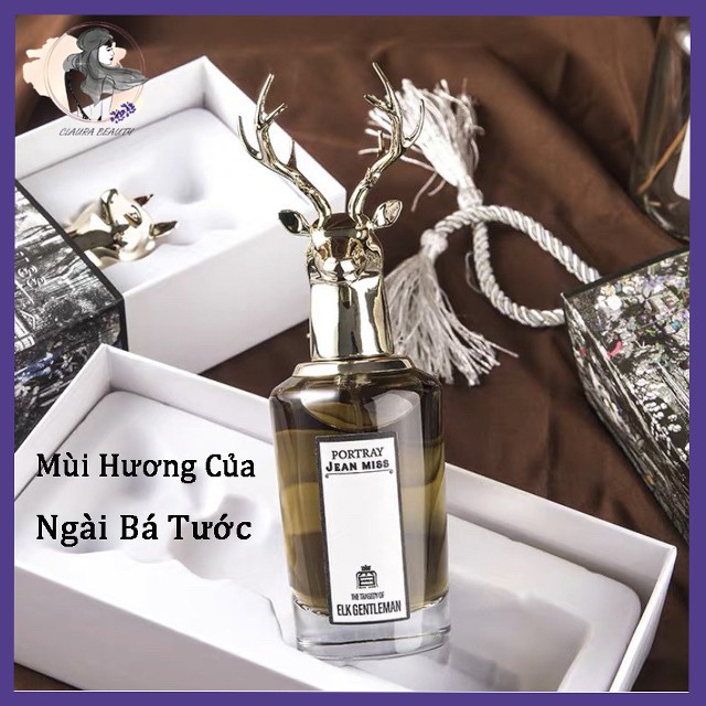 Jean Miss, Nước Hoa Nam, Nước Hoa Đầu Hươu, Thơm Lâu, Mùi Hương Quý Tộc Âu Châu, Claura Beauty