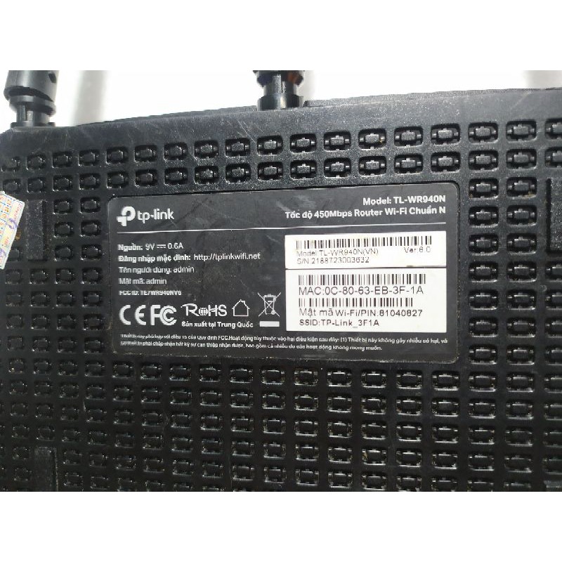 Bộ phát wifi Tp-Link 940N 450Mbps chính hãng