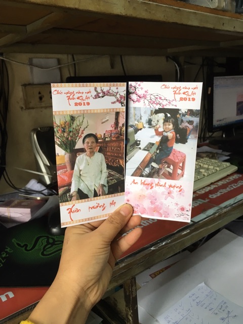Combo 50 lì xì in hai mặt khách lẻ