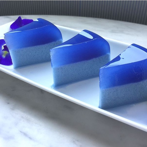 Hoa đậu  biếc sấy khô 10gr tạo màu làm bánh, pudding, đậu hũ cho bé