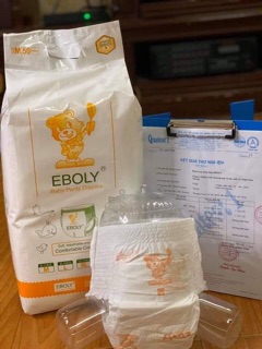 Combo 100 bỉm quần Eboly sixe M/L/XL/XXL