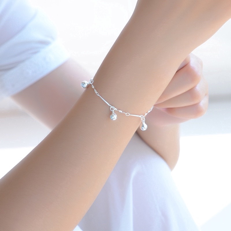 Vòng tay nữ, lắc tay bạc S925 Nàng Thơ Accessories