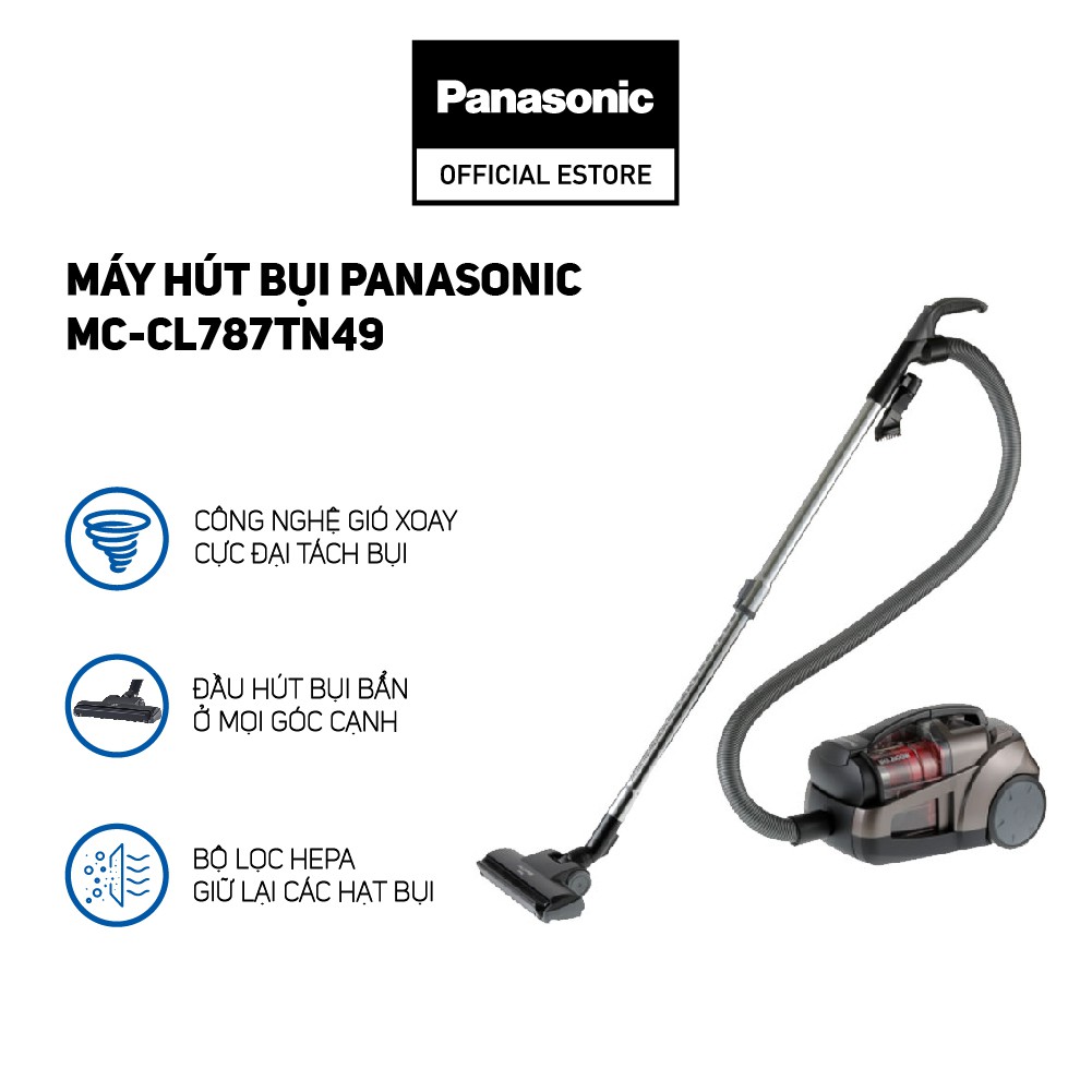 Máy Hút Bụi Panasonic MC-CL787TN49 - Hàng Chính Hãng