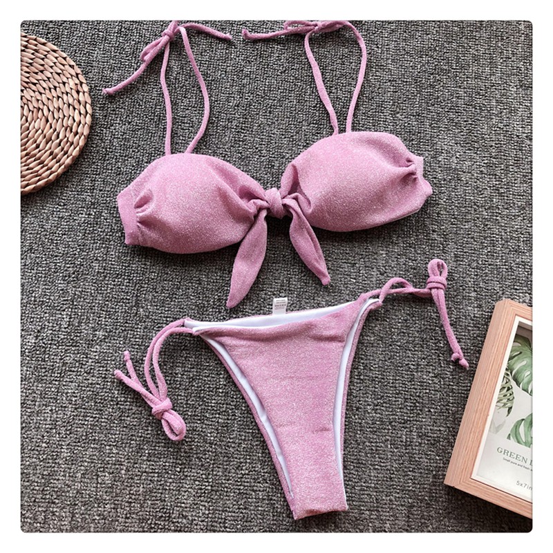 Bộ bikini 2 mảnh dây nơ Quảng Châu