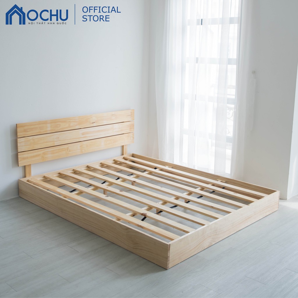 Giường Ngủ Gỗ Thông OCHU - Winnie Bed - Natural