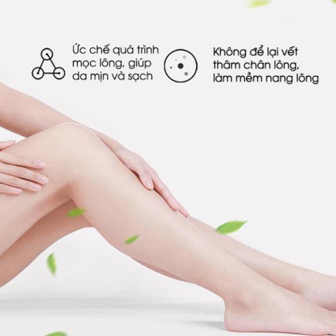 Kem tẩy lông tay lông chân lông nách dạng chai xịt bọt dung tích 150ml lành tính không gây đau rát