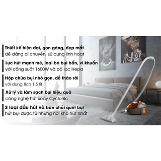 Máy hút bụi bluestone vcb-8037 1600w