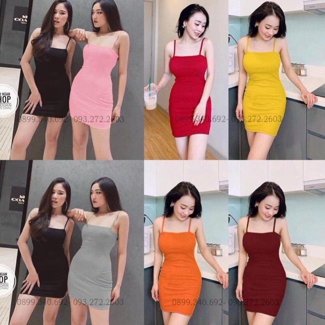 ĐẦM BODY DÂY NGANG