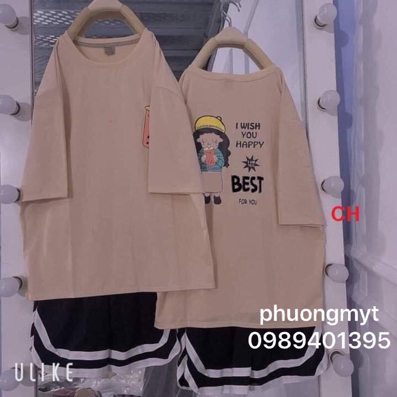 Sét áo best+quần đùi V CH11