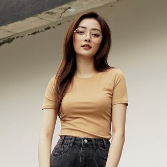 Áo dệt kim cổ tròn ngắn tay Lary [Méo Shop] | BigBuy360 - bigbuy360.vn