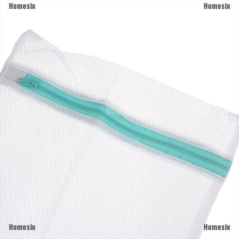 [zHMSI] 1Pc Washing Laundry Bag Clothing Care Foldable Useful Mesh Net TYU