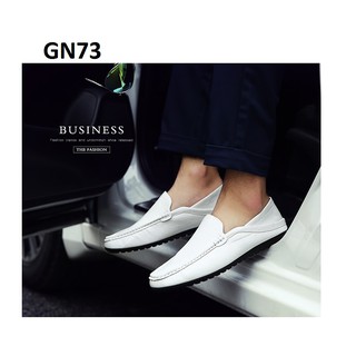 Giày lười nam trắng đẹp chuẩn