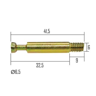 Bộ ốc liên kết trụ sắt 3CT(10bộ)
