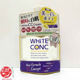 Kem dưỡng thể trắng da White Conc kiêm kem nền CC cream