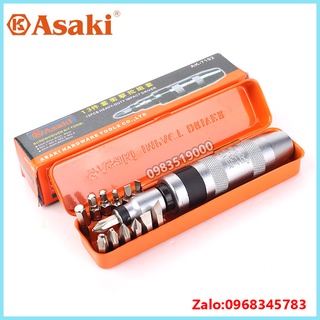 Bộ tô vít đóng 13 mũi cao cấp asaki ak-7192