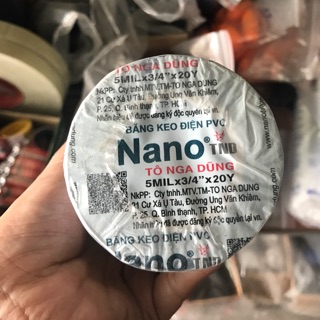 Băng keo điện NANO xịn 20Y