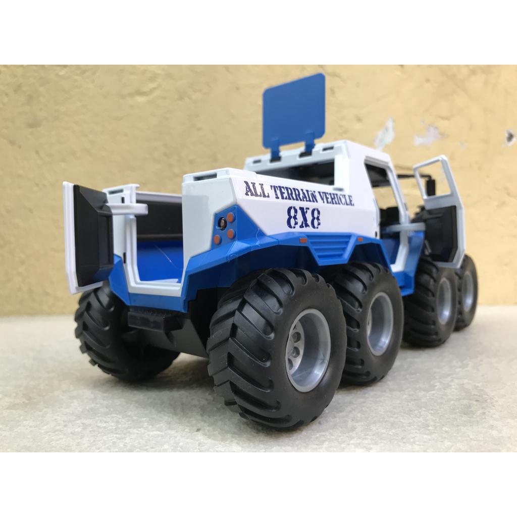 Mô hình siêu xe Địa hình Shaman 8x8 1:24