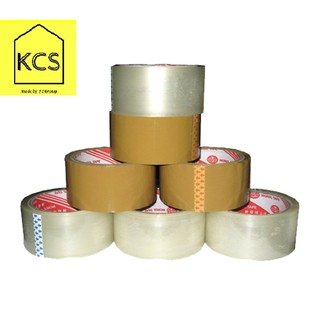 1 CUỘN BĂNG KEO TRONG/VÀNG 100YARD