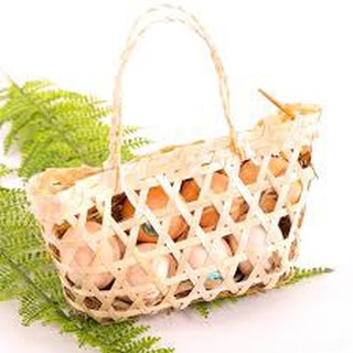 Làn đựng đồ, trứng bằng mây tre