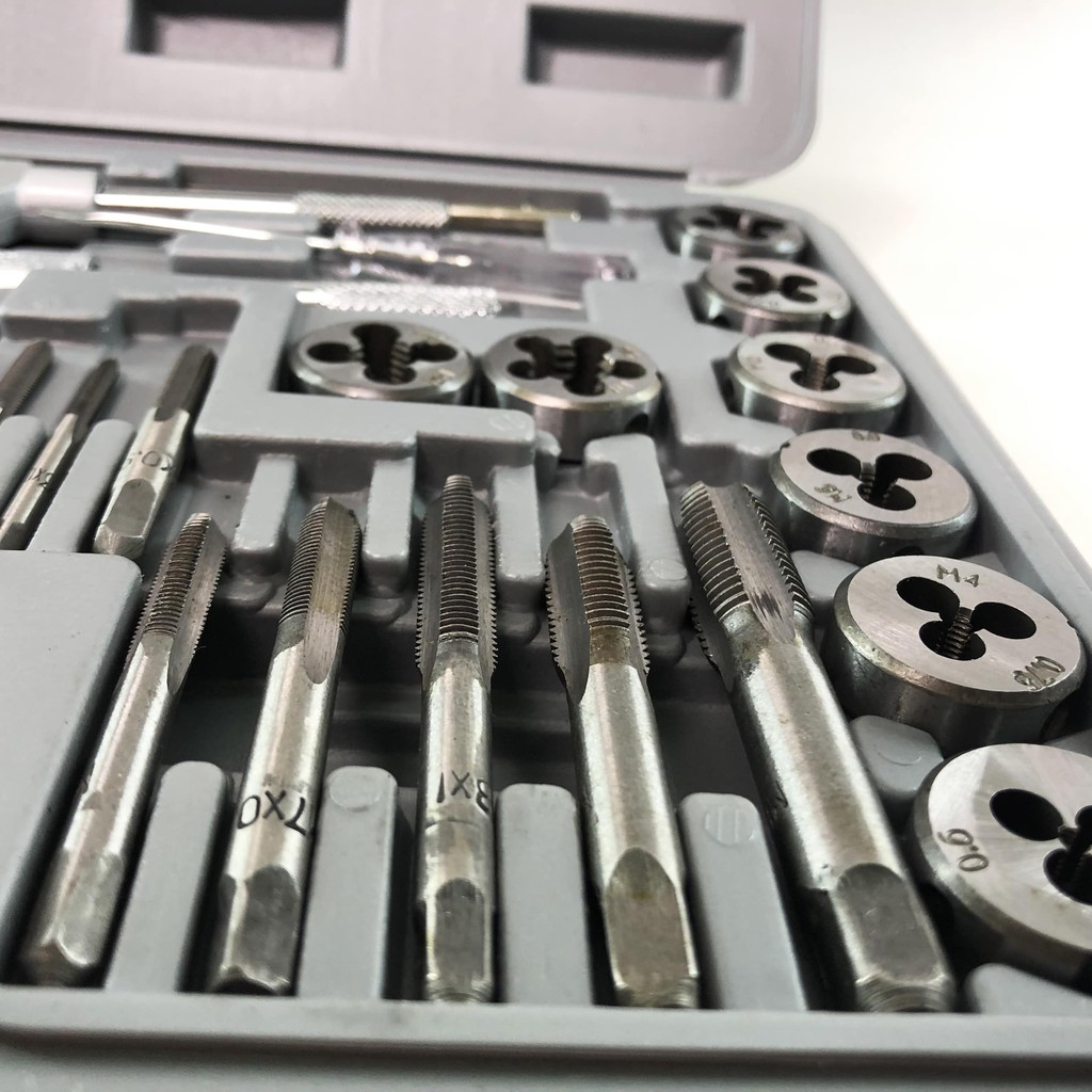 Bộ Taro Ghi 40 Chi Tiết Tạo Ren Trong Và Ren Ngoài Cao Cấp