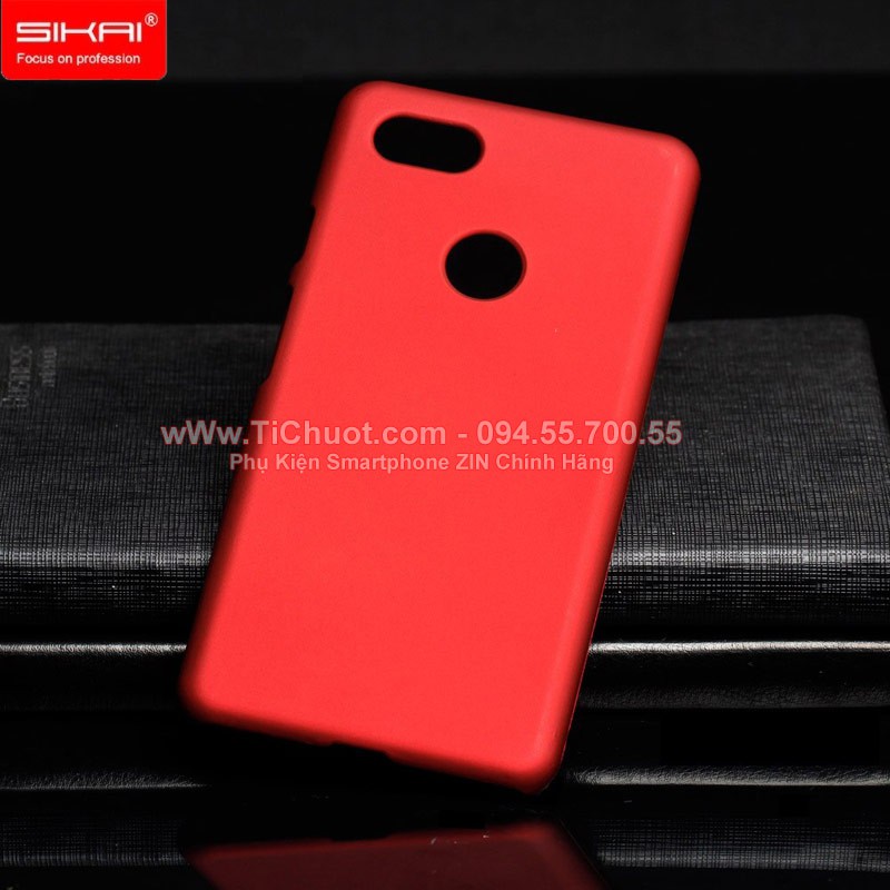 [Ảnh Thật] Ốp Lưng Google Pixel 3 nhựa cứng phủ nhung mịn
